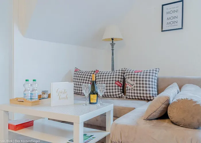 Moewennest Ii Gemuetliches Studio-apartment Mit Wlan & Kueche * エムデン